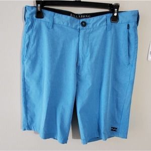 Billabong men's blue active athletic surfing skate board shorts men's size‎ 32